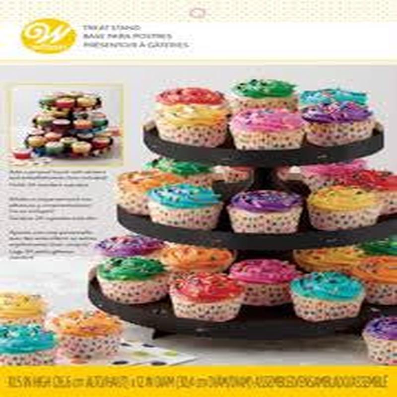 Wilton Black Treat Stand, 3-Tier