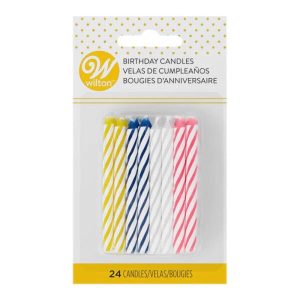 Wilton Celebration Candles, Pack of 24