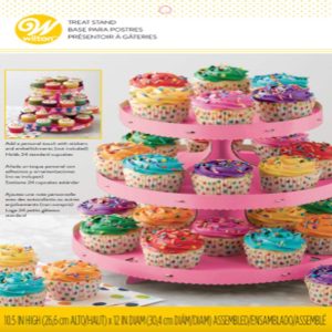 Wilton Light Pink Treat Stand, 3-Tier