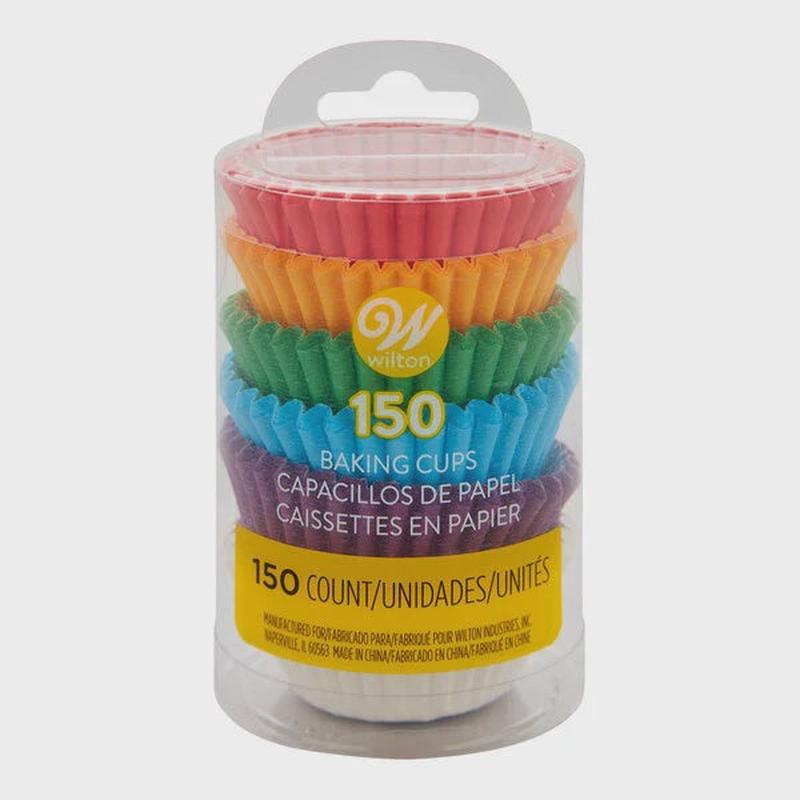 Wilton Rainbow Mix Mini Baking Cups // Pack of 150