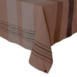 Aalborg Cotton Linen French Tablecloth, 63"x118", Cimarron Linen