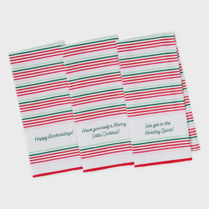 Cheers Dears! Assorted Printed Dishtowels