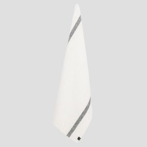 Cme Cotton Linen Kitchen Towel, Blanc