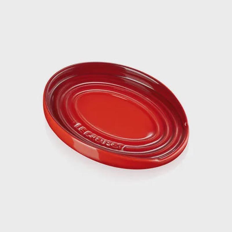 Le Creuset Cherry Stoneware Spoon Rest