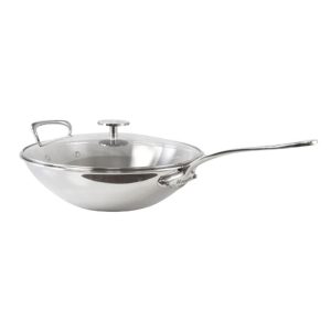 Mauviel M'COOK 5-Ply Wok, 5-Quarts