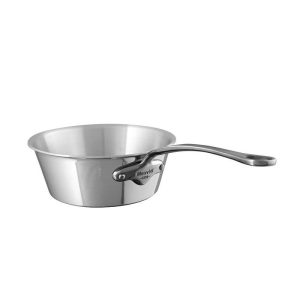 Mauviel M'COOK Splayed Stainless Steel Sauce Pan