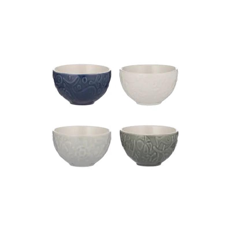 Nautical Set 4 Prep Bowls