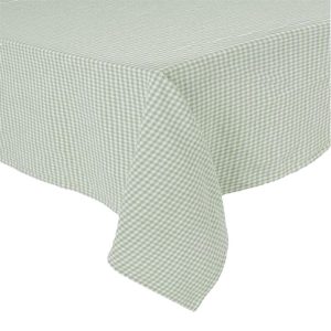 Piana Cotton Linen French Tablecloth, 63"x98", Amande