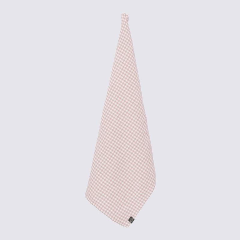 Piana Cotton Linen Kitchen Towel, Petal