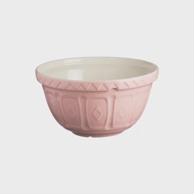 Powder Pink Cane Mixing Bowl // 29cm