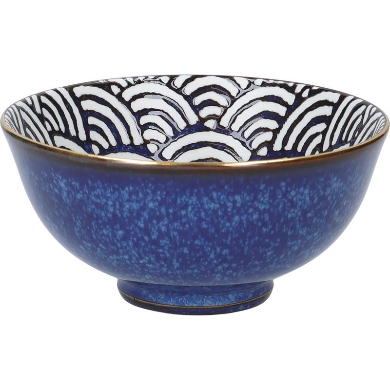 Satori 11.5cm Porcelain Indigo Blue Miso Serve Bowls