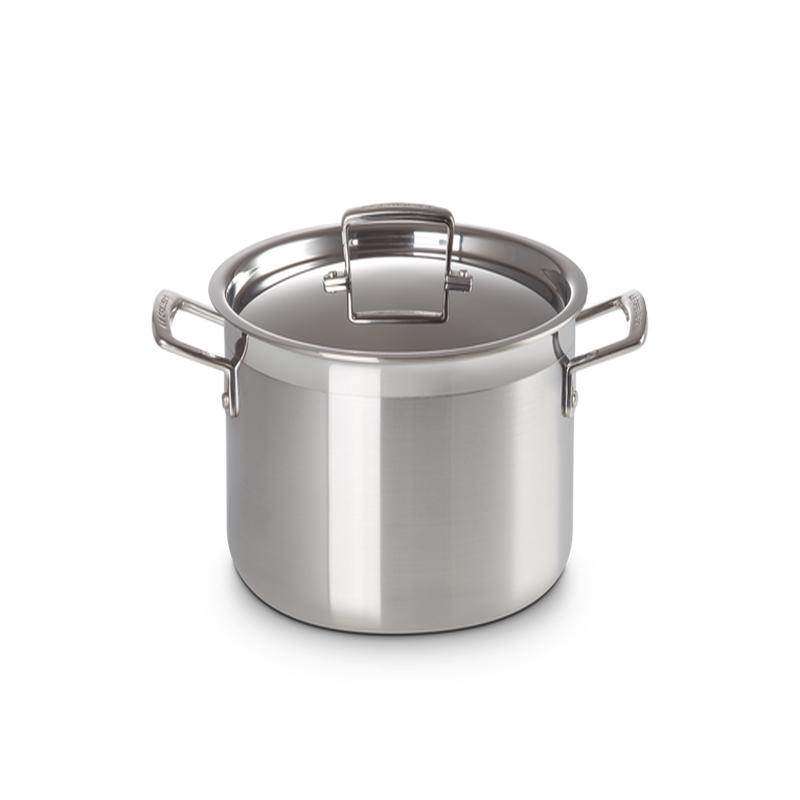 Stainless Steel Stockpot, 3-Ply, 6L