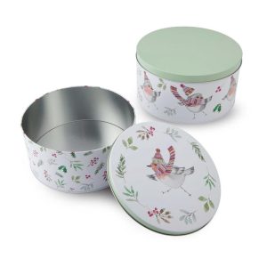 TipperleyHill Robin Cake Tins, Set of 2
