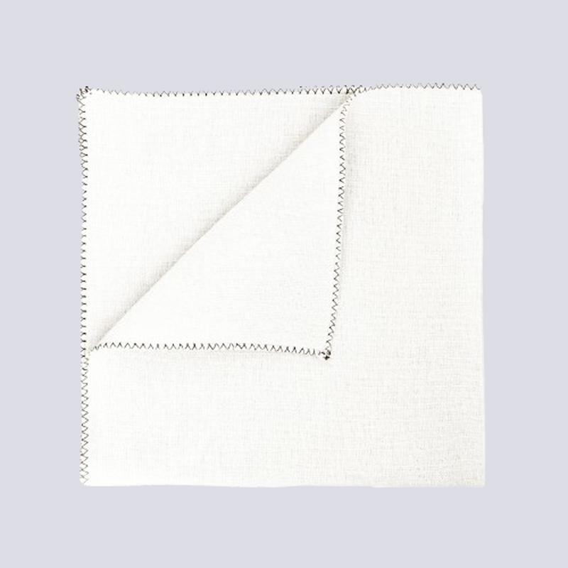 Zilia Linen Cotton Napkin, White