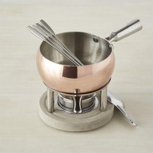 Copper Fondue Set