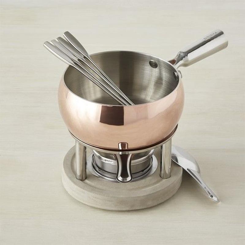 Copper Fondue Set