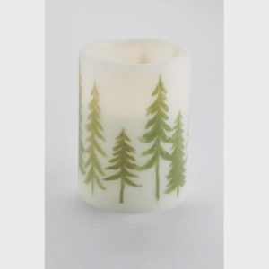 Flameless Candle | Large Christmas Tree