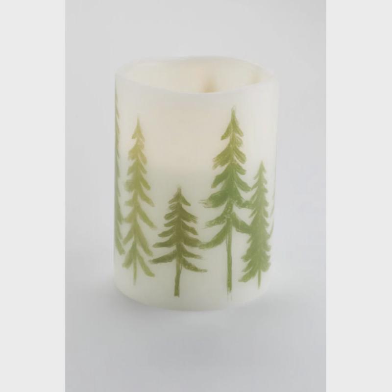 Flameless Candle | Large Christmas Tree