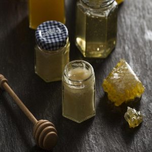 Hexagonal Twist Top Jars // 3 Sizes