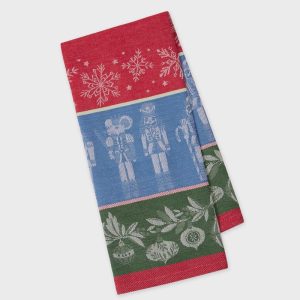 Holiday Nutcracker Jacquard Dishtowel