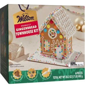 Prebuilt Gingerbread Townhouse Kit