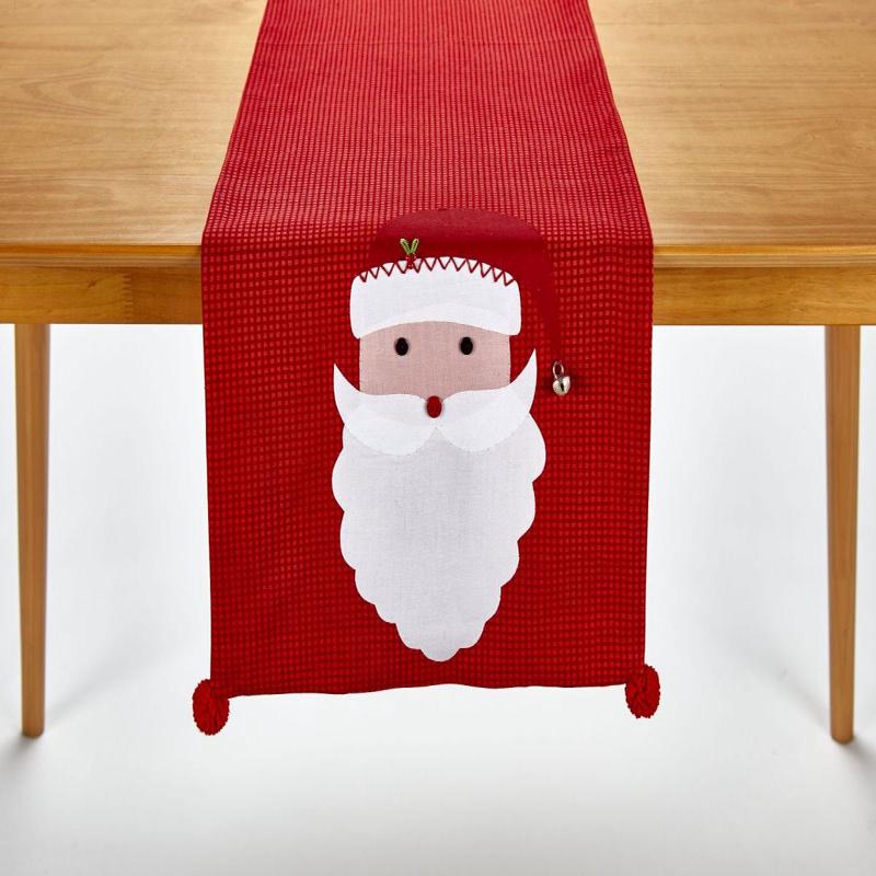 Santa Table Runner 72"