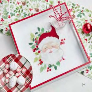 Serving Tray | Holiday Santa