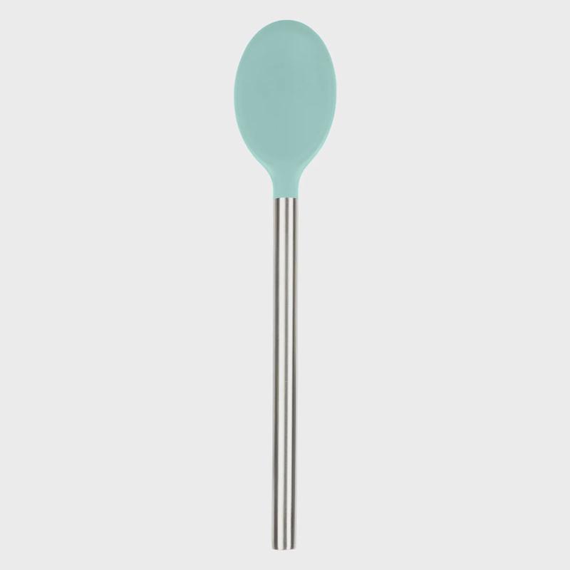 Silicone Spoon, Light Aqua