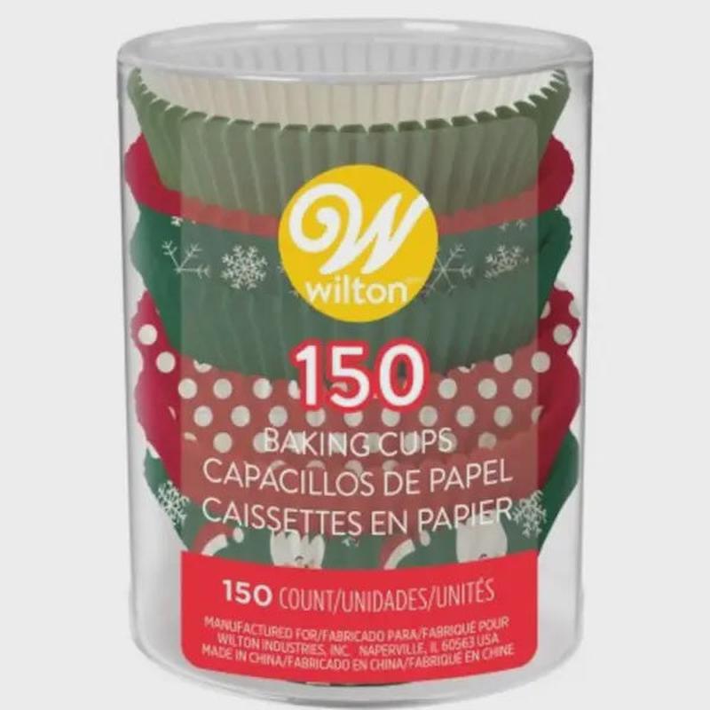 Traditional Holiday Standard Baking Cups // Pack of 150