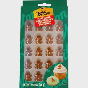 Wilton Gingerbread Edible Icing Decorations
