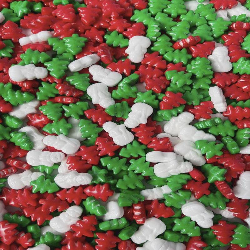 Winter Forest Sugar Shapes