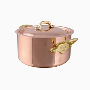 Mauviel Copper Pot with Lid