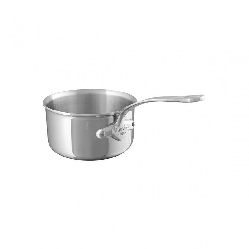 Mauviel M'Cook Stainless Steel Saucepan