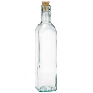 Prima Oil & Vinegar Bottle with Cork Stopper | 16 oz