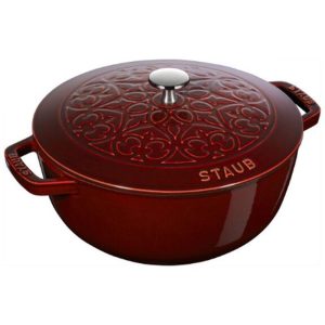 Staub Essential Dutch Oven 3.75qt with Lilly Lid