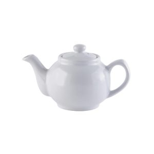 White Teapot, 2 Cups