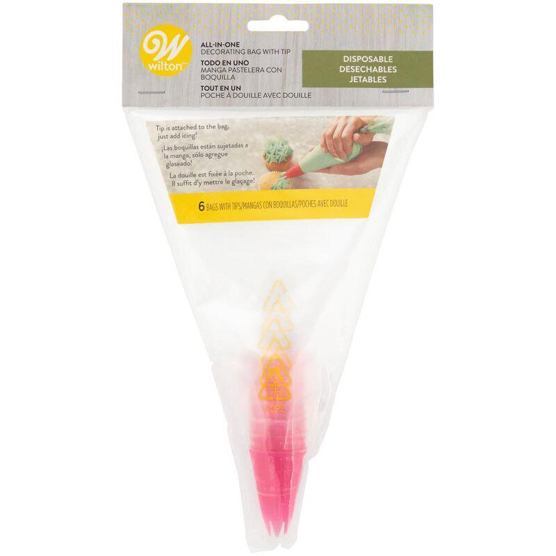 Wilton Disposable Piping Bag with Tips