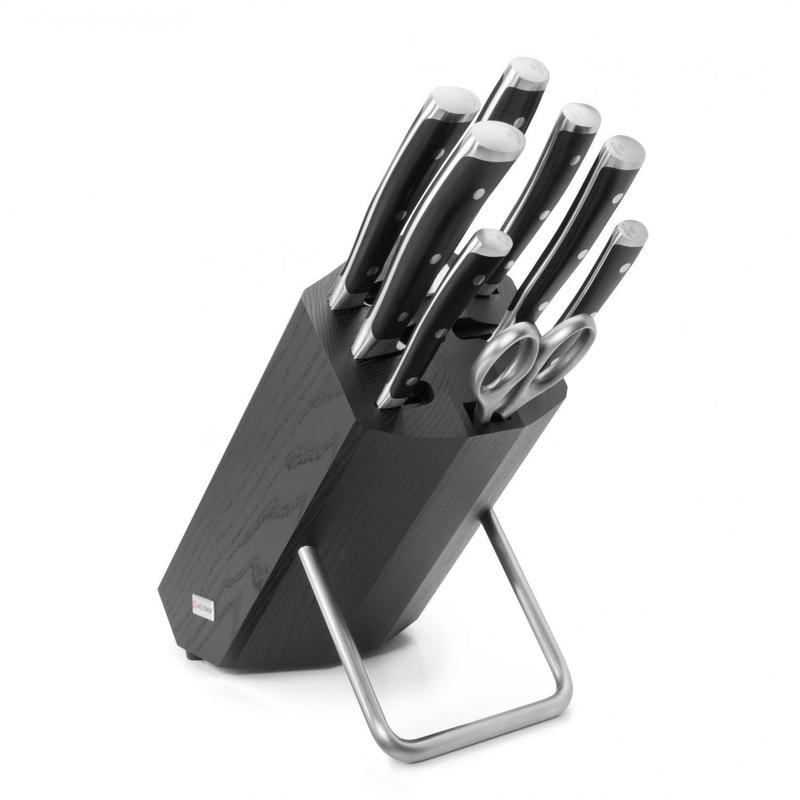Wusthof Classic Ikon 8 Piece Block Set / Two Colorways