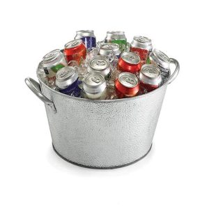 Beverage Tub, Galvanized 4.25gal