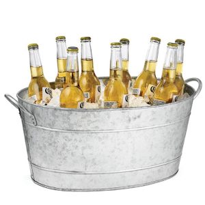 Beverage Tub, Galvanized | 5.5 Gallons