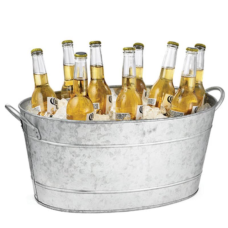 Beverage Tub, Galvanized | 5.5 Gallons
