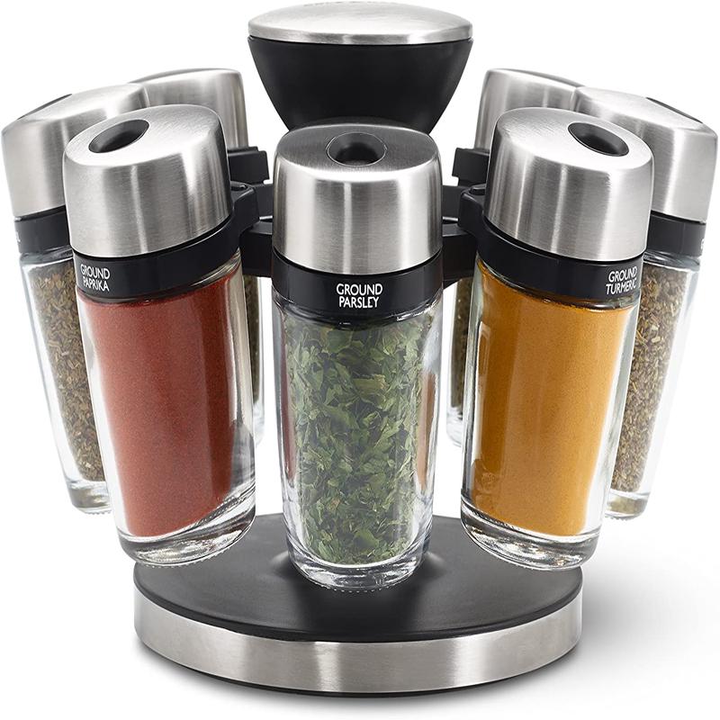 Cambridge 8 Jar Herb & Spice Rack Carousel