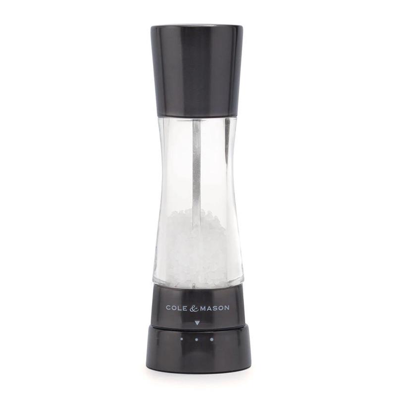 Derwent Gun Metal Salt & Pepper Mills
