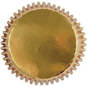 Gold Metallic Mini Cups | Pack of 45