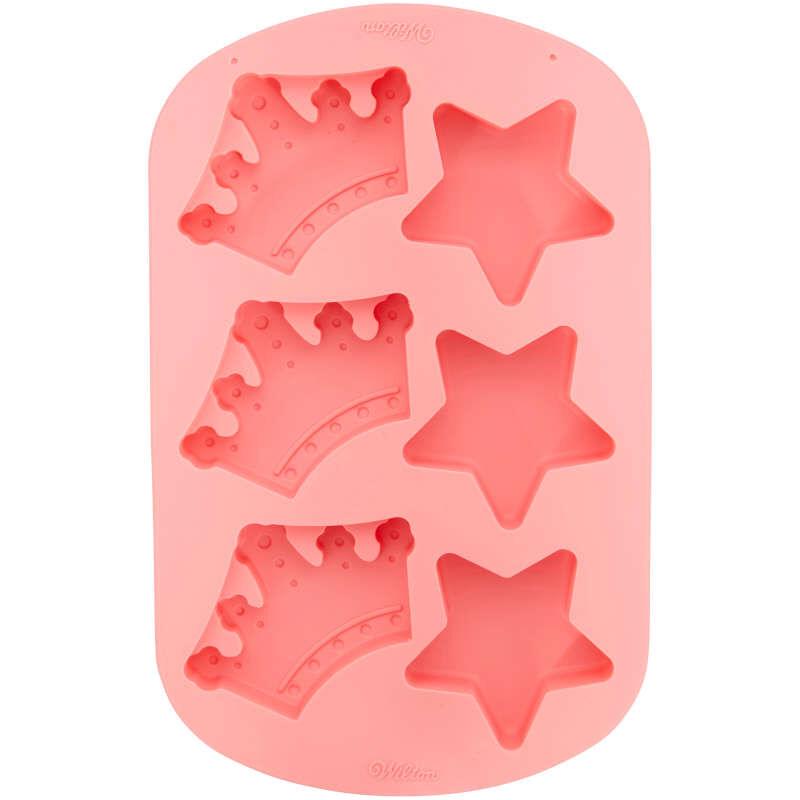 Royal Crowns and Stars Silicone Cake Mold