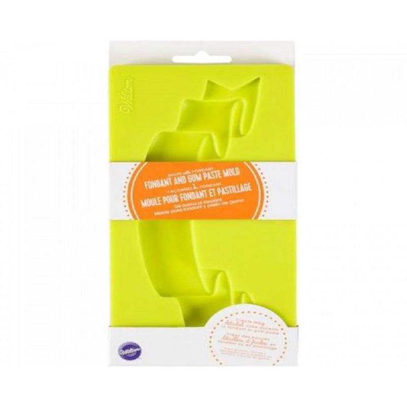 Silicone Fondant Banner Mold