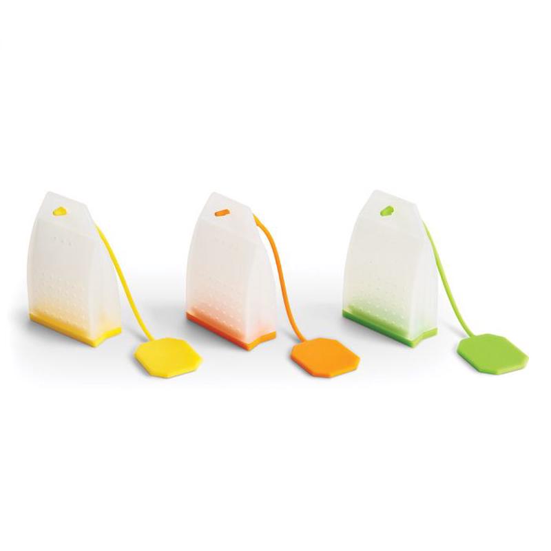 Silicone Tea Bag Infuser, Set of 3