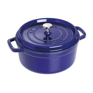 Staub Cast Iron Cocotte | 2.75qt | Dark Blue