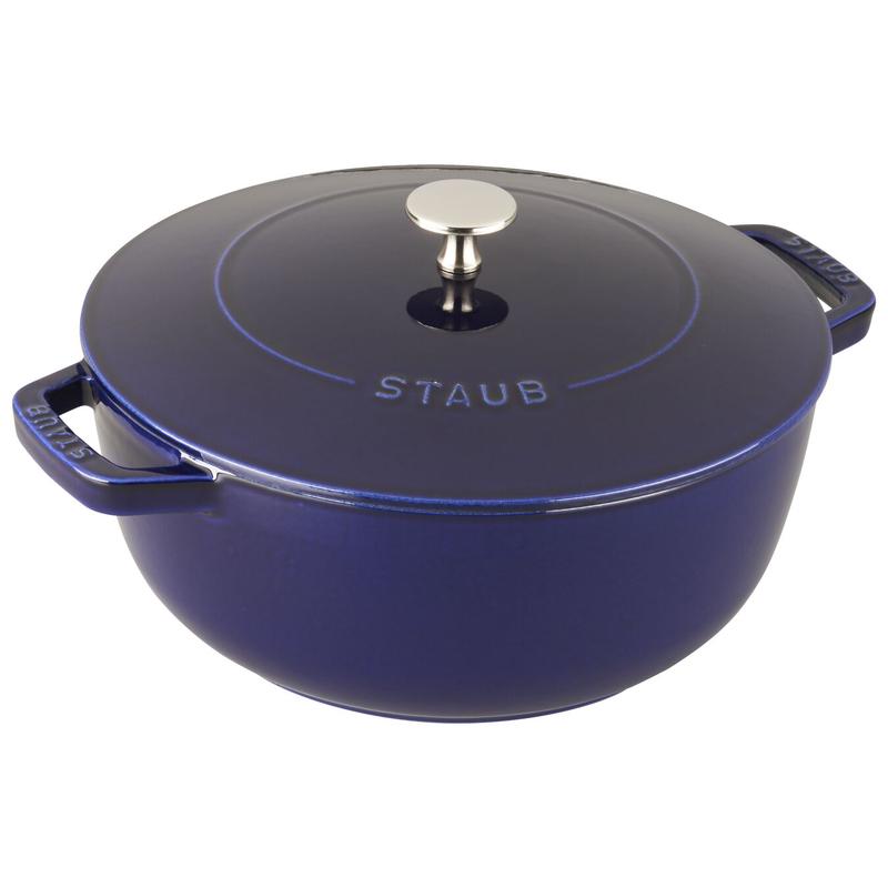 Staub Specialty Shaped Dutch Oven | 3.75qt | Dark Blue