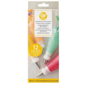 Wilton Disposable Piping Bags | Pack of 12